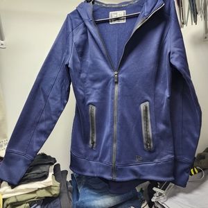 Women's Navy New Era Full Zip Hoodie